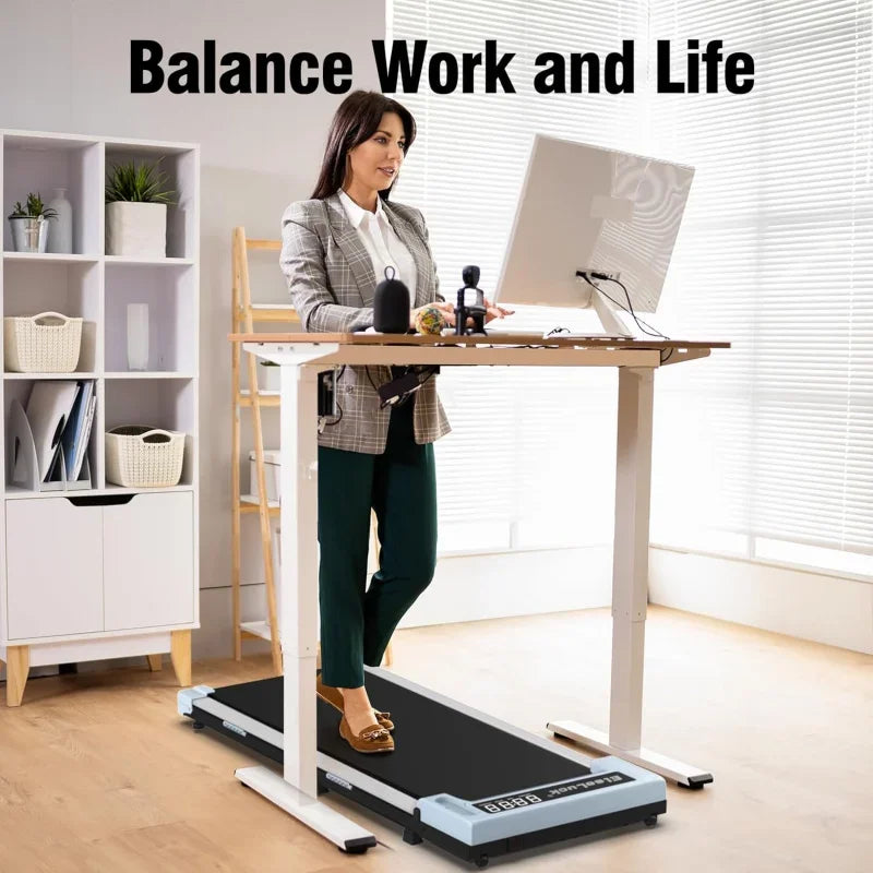 Portable Walking Pad - Home Office Treadmill with Remote