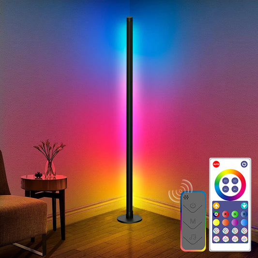 Modern Color Floor Lamp with Music Sync & Mood Lighting